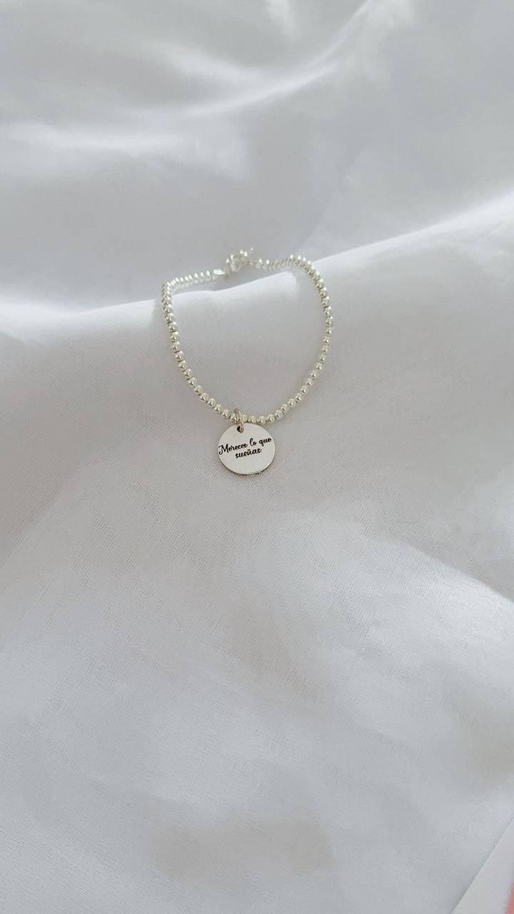 Pulsera Merezco lo que Sueñas